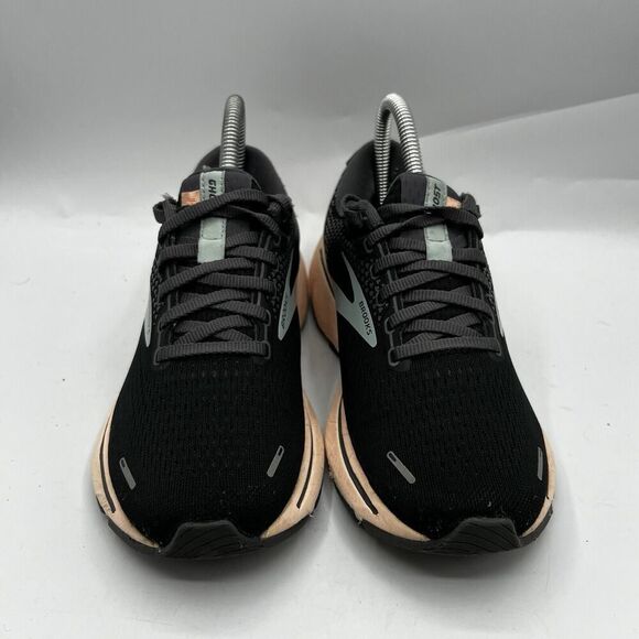 Brooks Womens Ghost 14 Size 6.5 B Black Pink Running Shoes Sneakers 1203561B026 - Picture 3 of 12